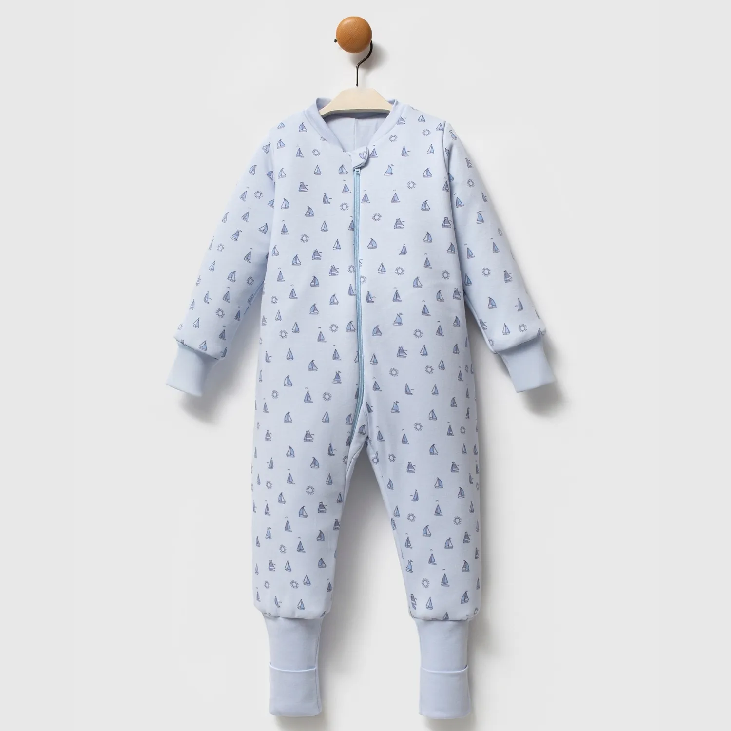 Ella Bonna Uyku Tulumu Çoraplı 2,5 Tog Mavi Captain