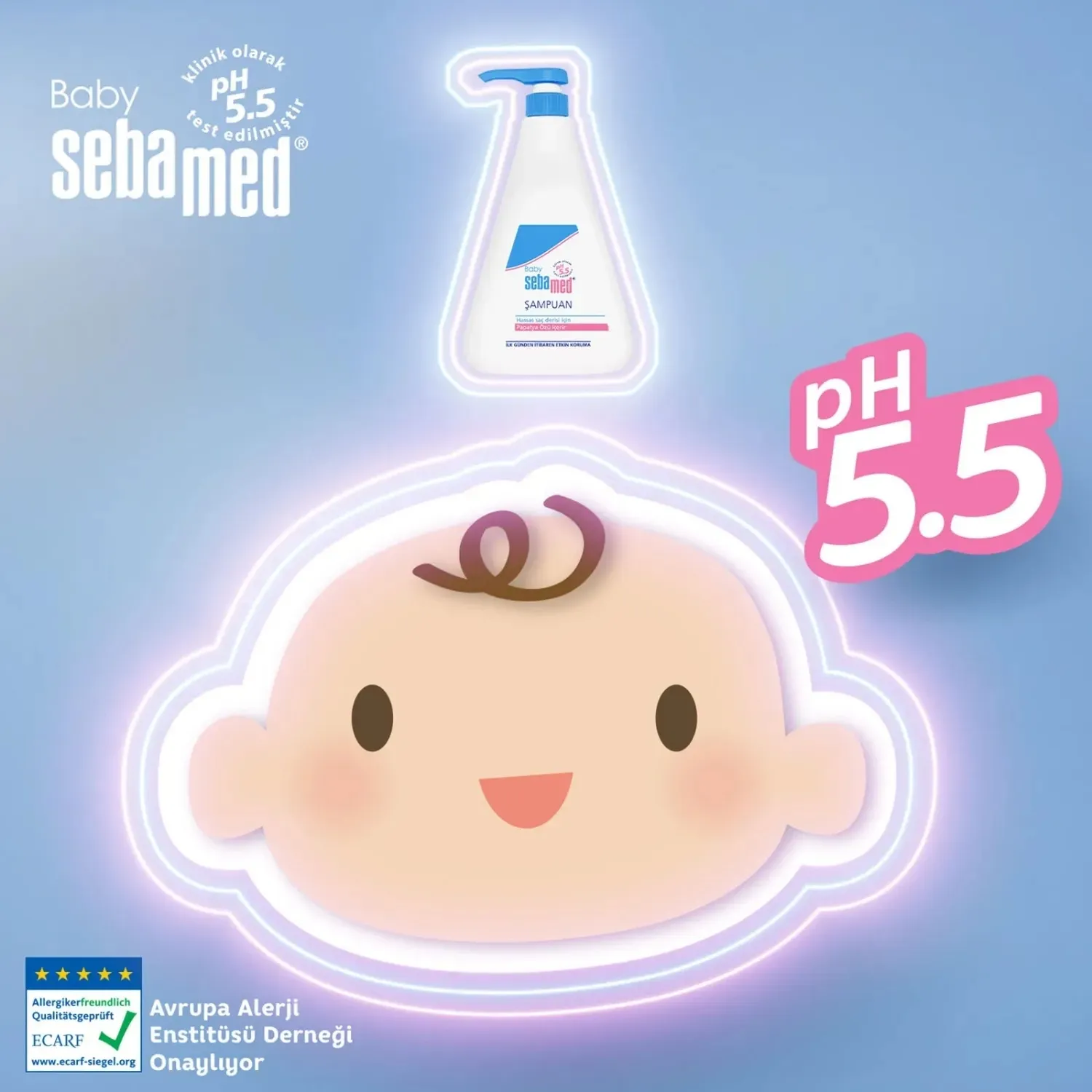Sebamed Bebek Şampuanı 750 ml*3