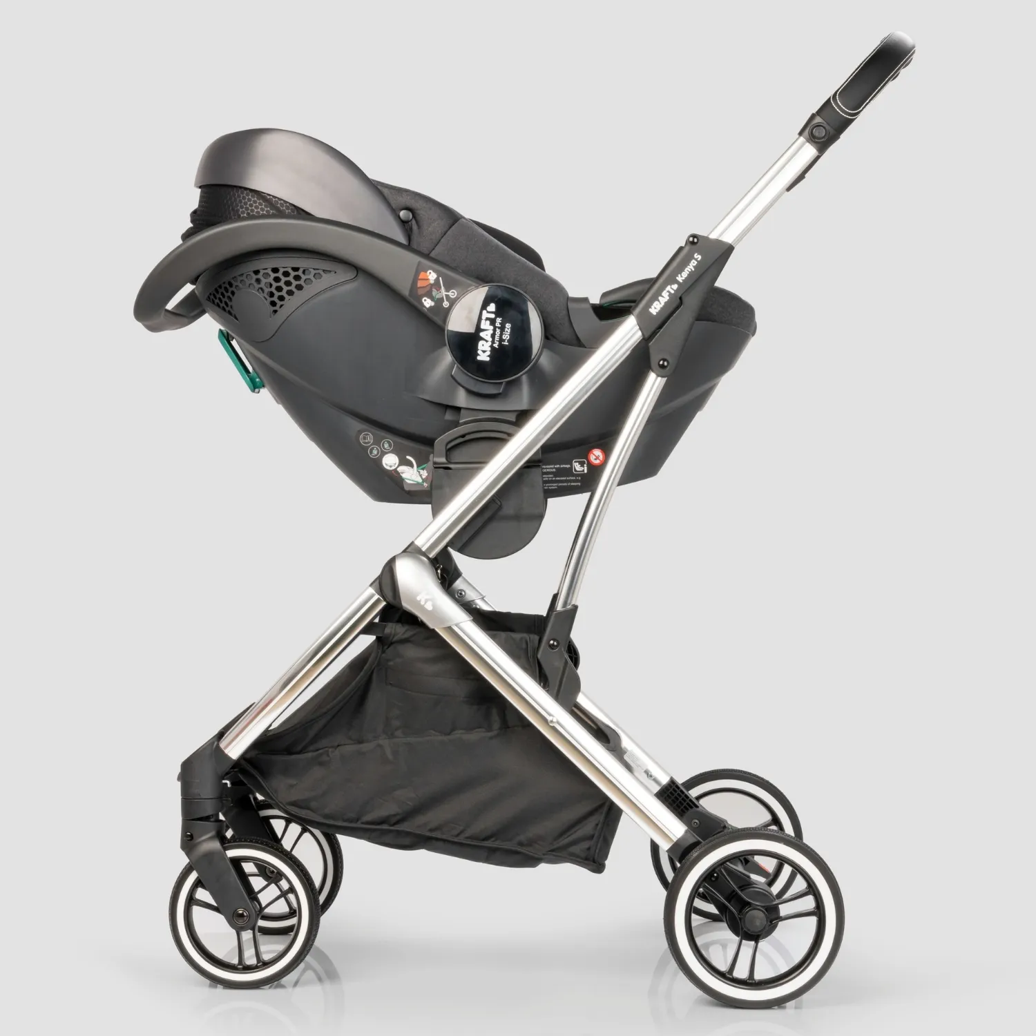 Kraft Kenya S Travel Sistem Bebek Arabası Black