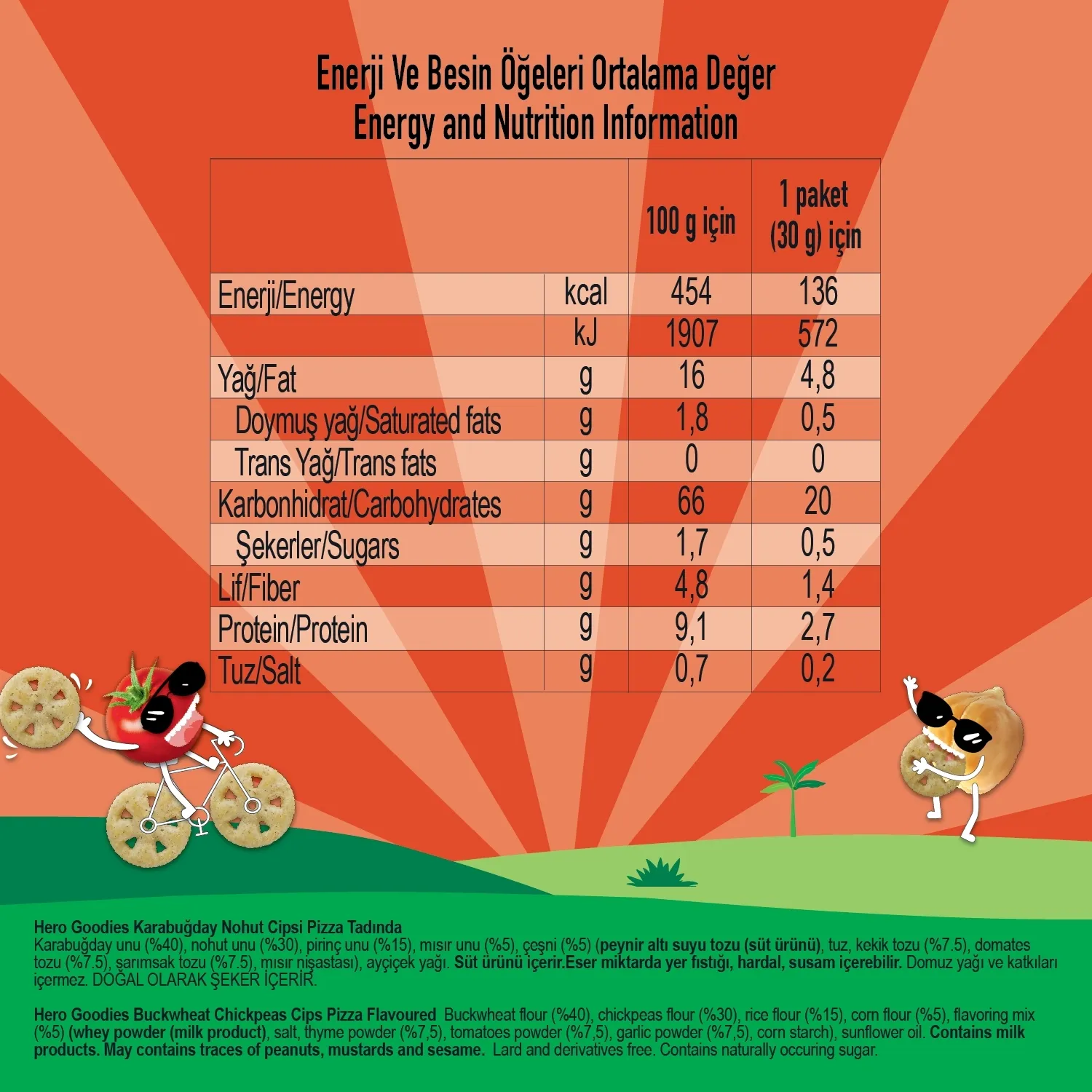 Hero Baby Goodies Pizza Cips 30 gr