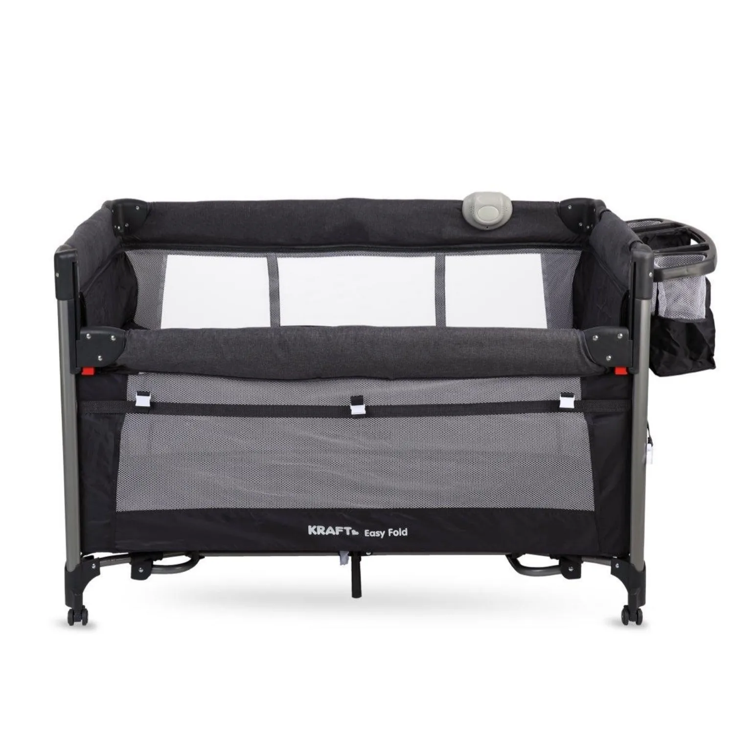 Kraft Easy Fold Anne Yanı Oyun Parkı 70x110 cm Dark Grey