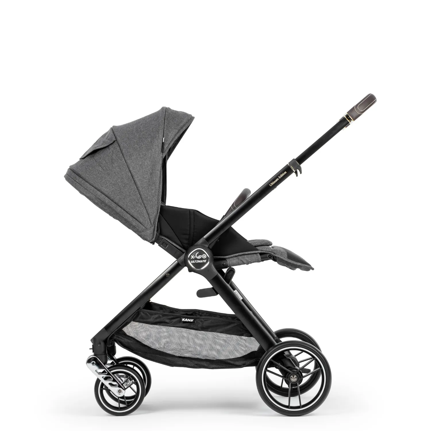 Kanz X-Go Ultimate Travel Sistem Bebek Arabası Silver Gri