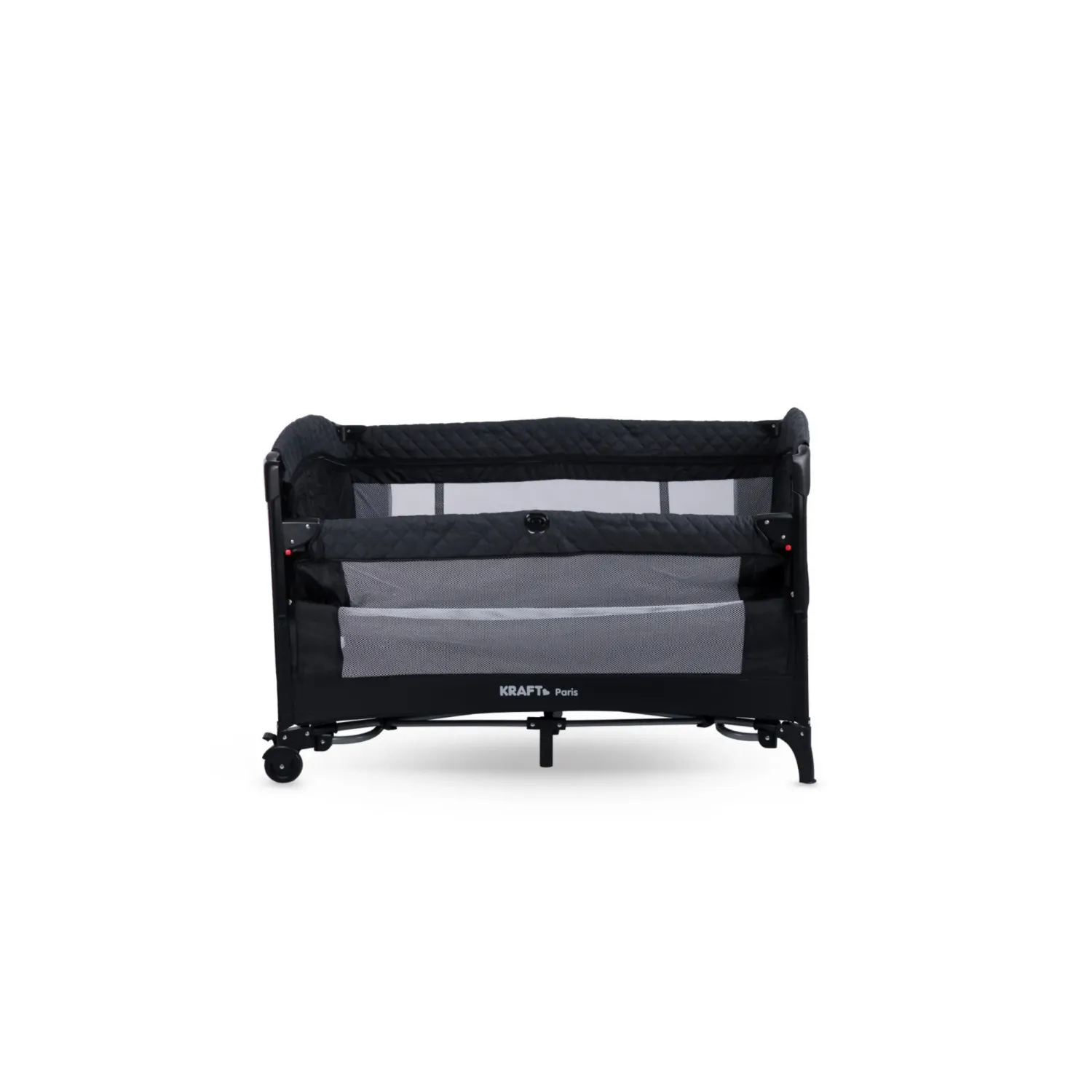 Kraft Paris Yatak Hediyeli Anne Yanı Oyun Parkı 70x120 cm Black