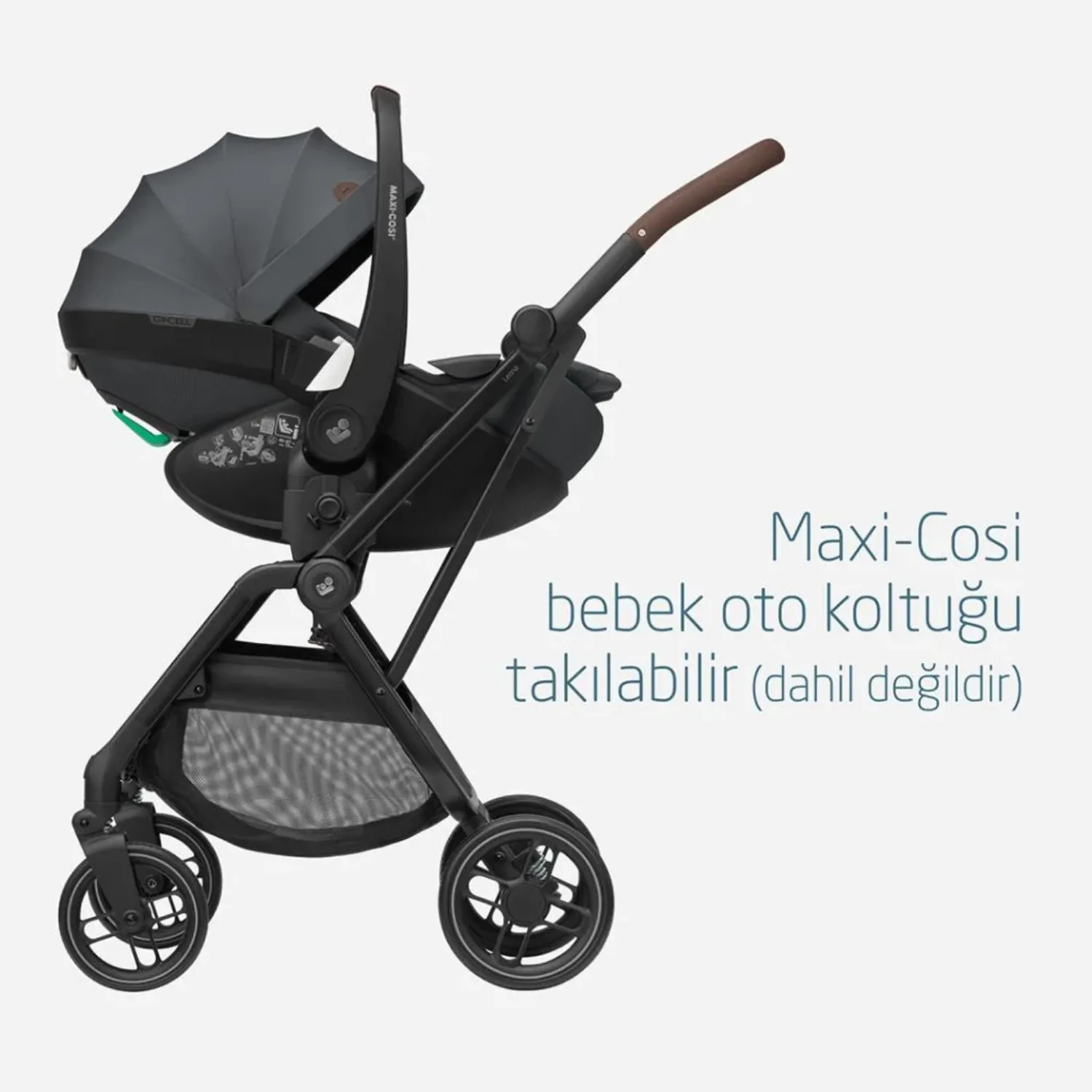 Maxi Cosi Leona2 Çift Yönlü Bebek Arabası Twillic Graphite