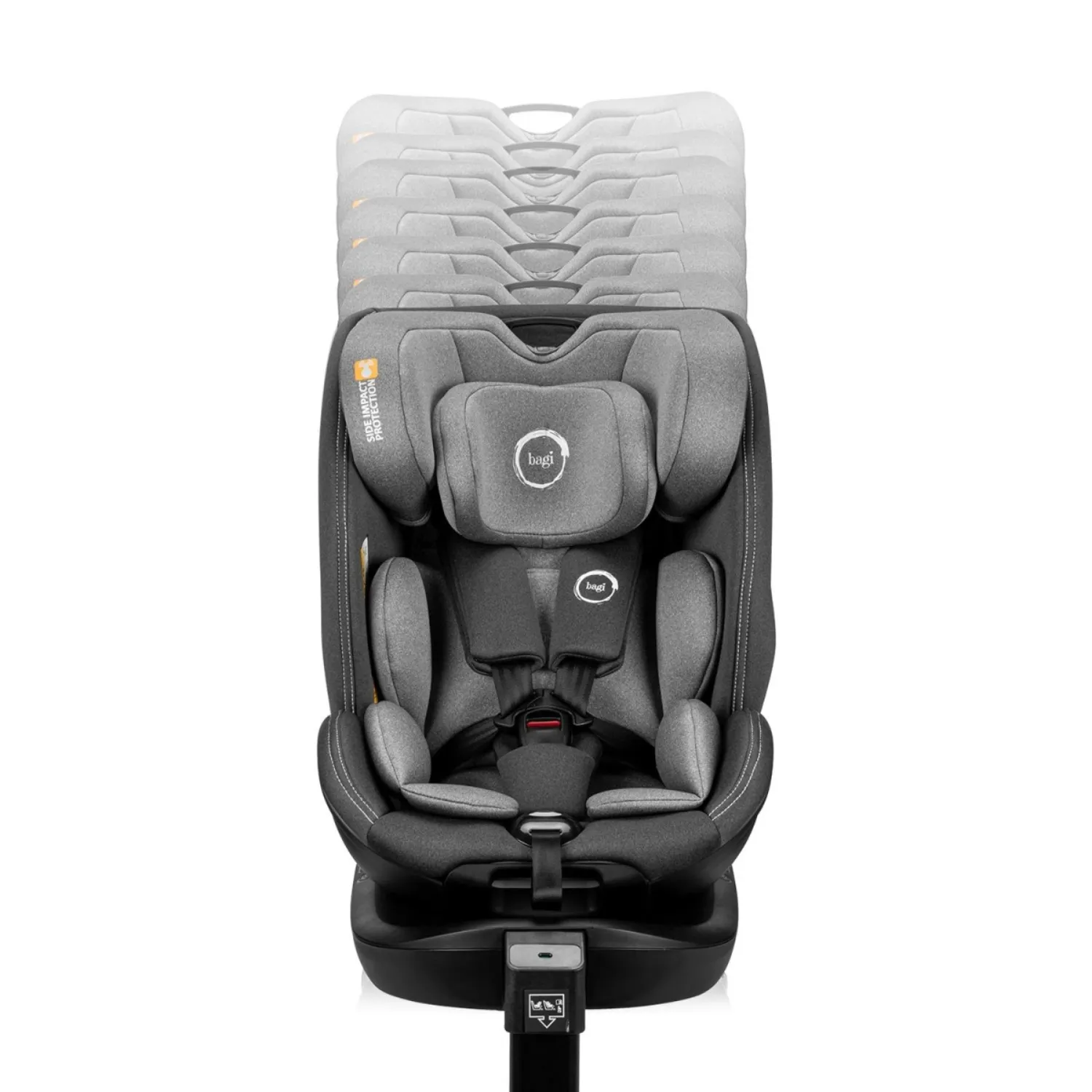 Bagi Absorber I-Size Oto Koltuğu 0-36 Kg Grey
