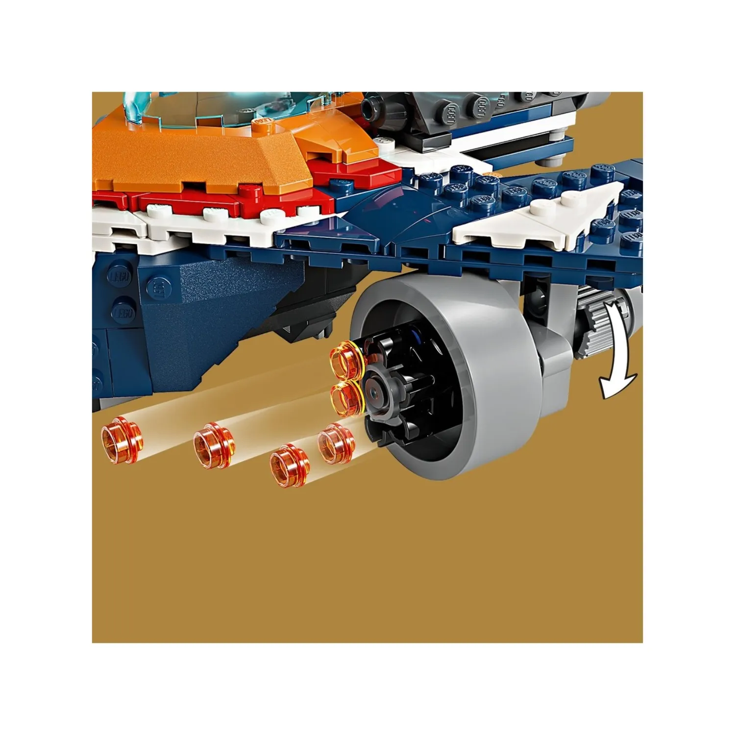LEGO® Marvel Rocket'in Warbird Aracı Ronan'a Karşı 76278