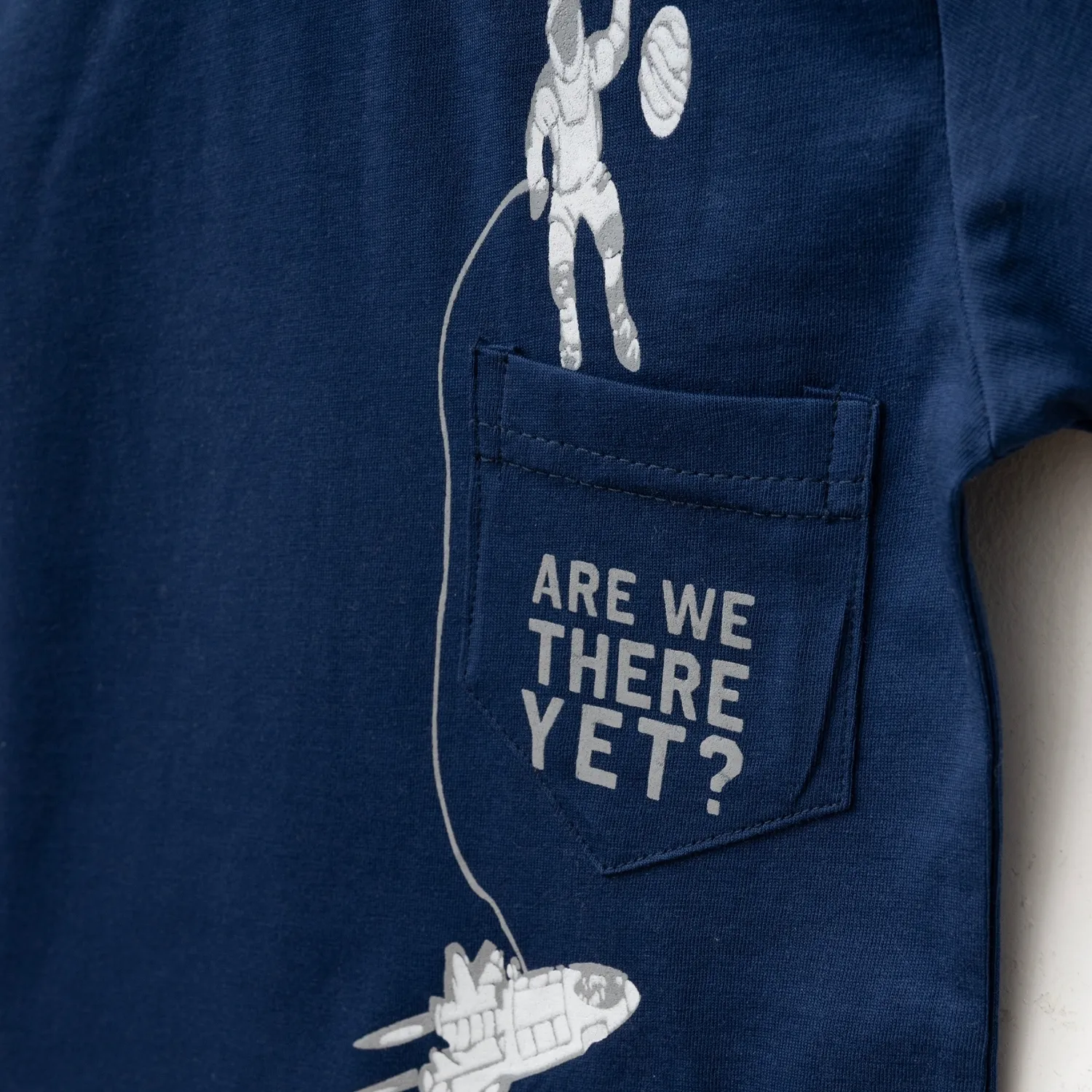 Winimo T-Shirt Are There Yet Baskılı Lacivert