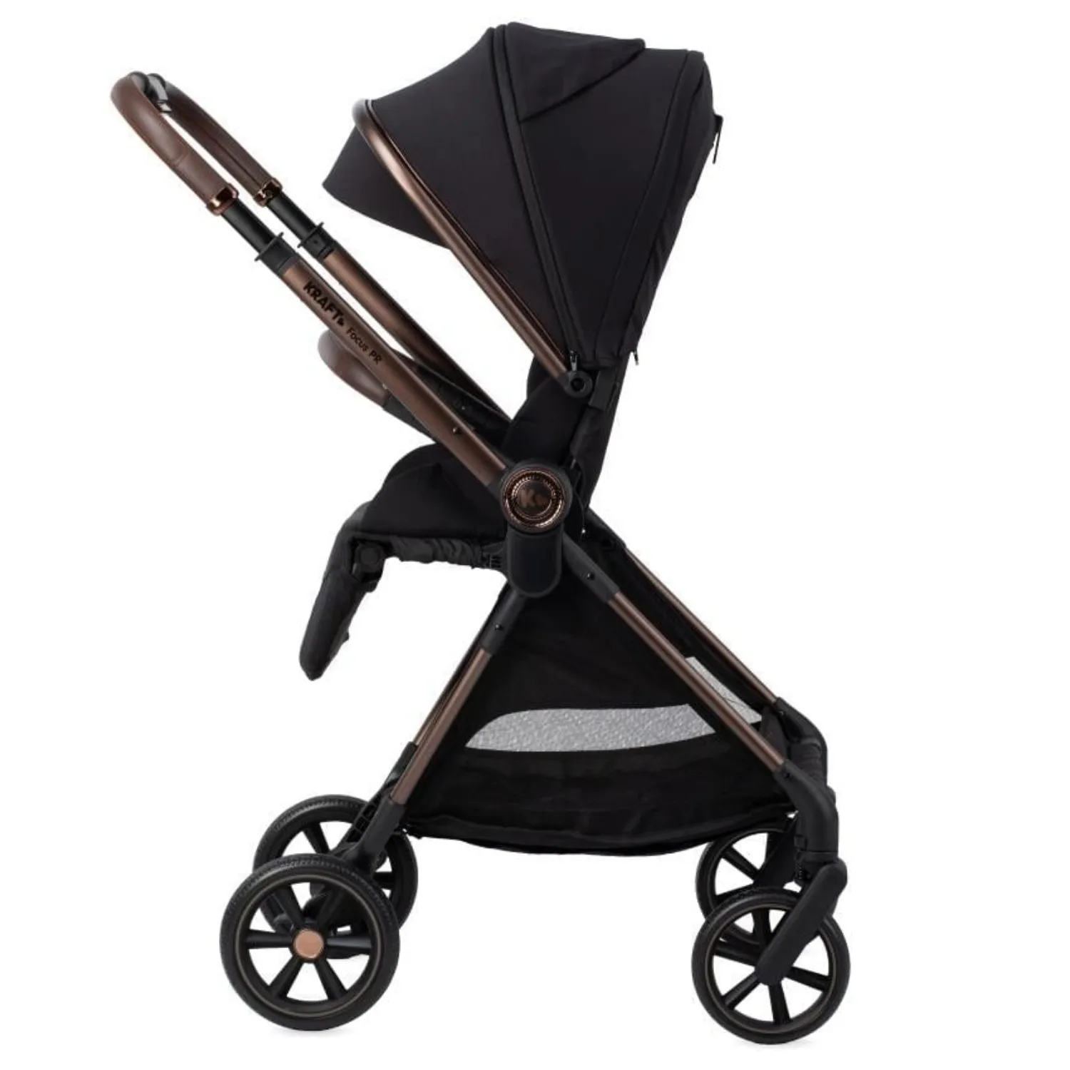 Kraft Focus Pr Travel Sistem Bebek Arabası Black