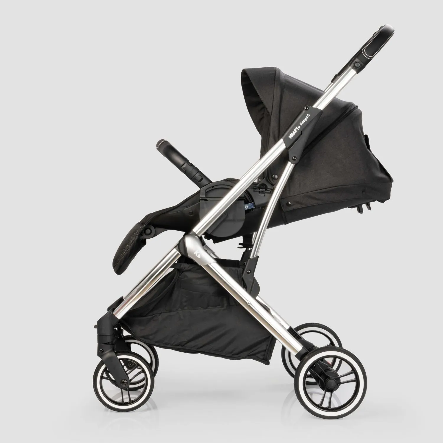 Kraft Kenya S Armor Plus Travel Sistem Bebek Arabası Black