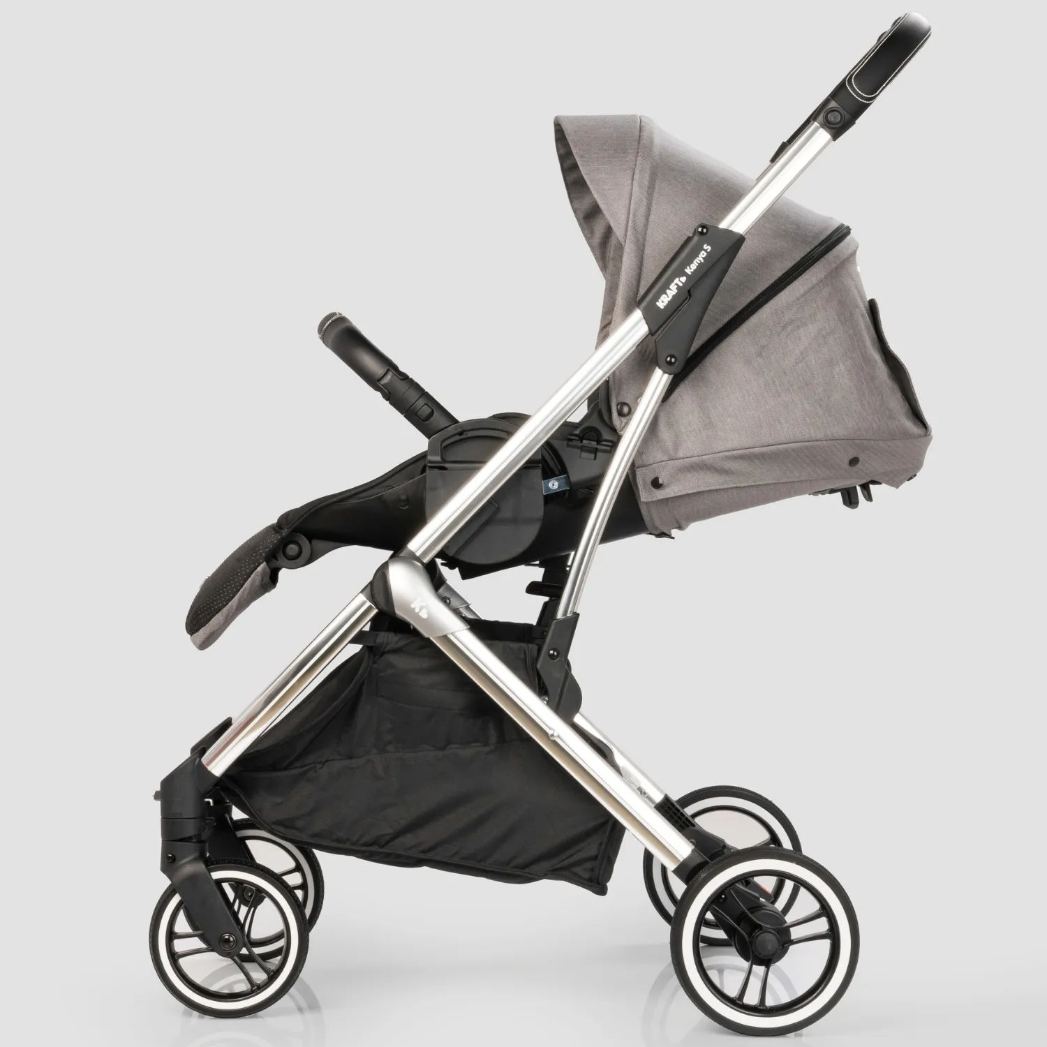 Kraft Kenya S Travel Sistem Bebek Arabası Grey