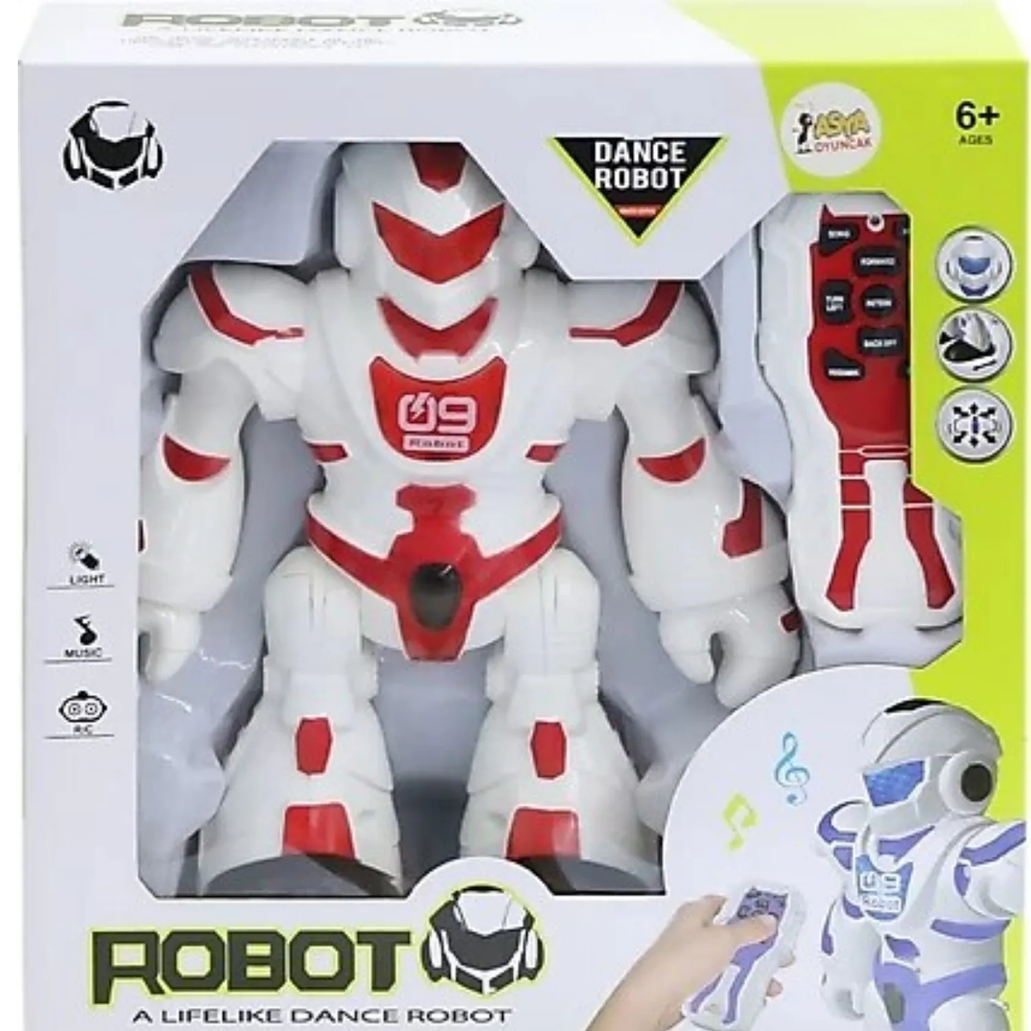 Kumandalı Pilli Robot