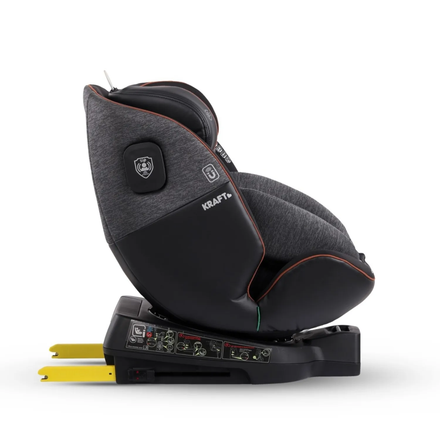 Kraft Galler I-Size Oto Koltuğu 0-36 Kg Koyu Gri