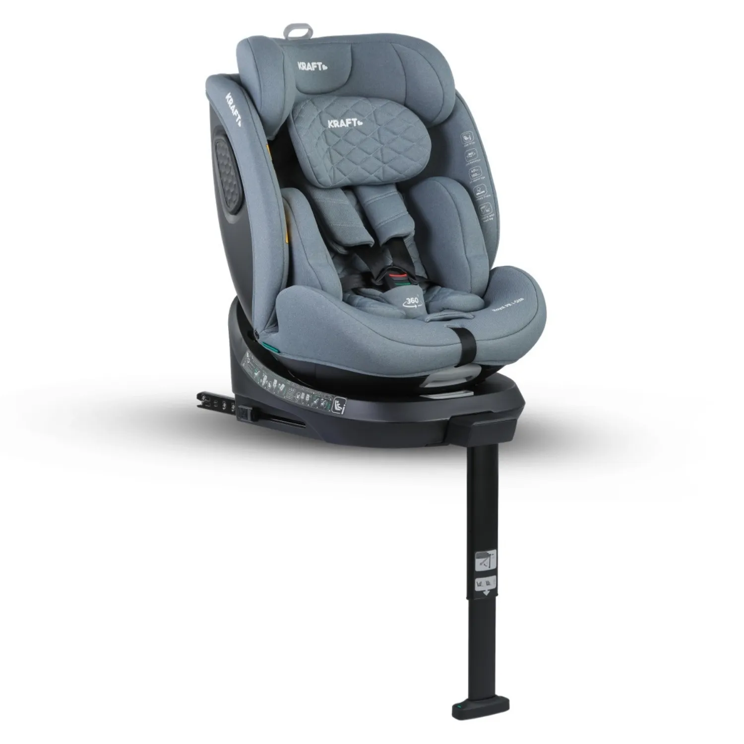 Kraft Royal Pr Oto Koltuğu 0-36 Kg Light Grey