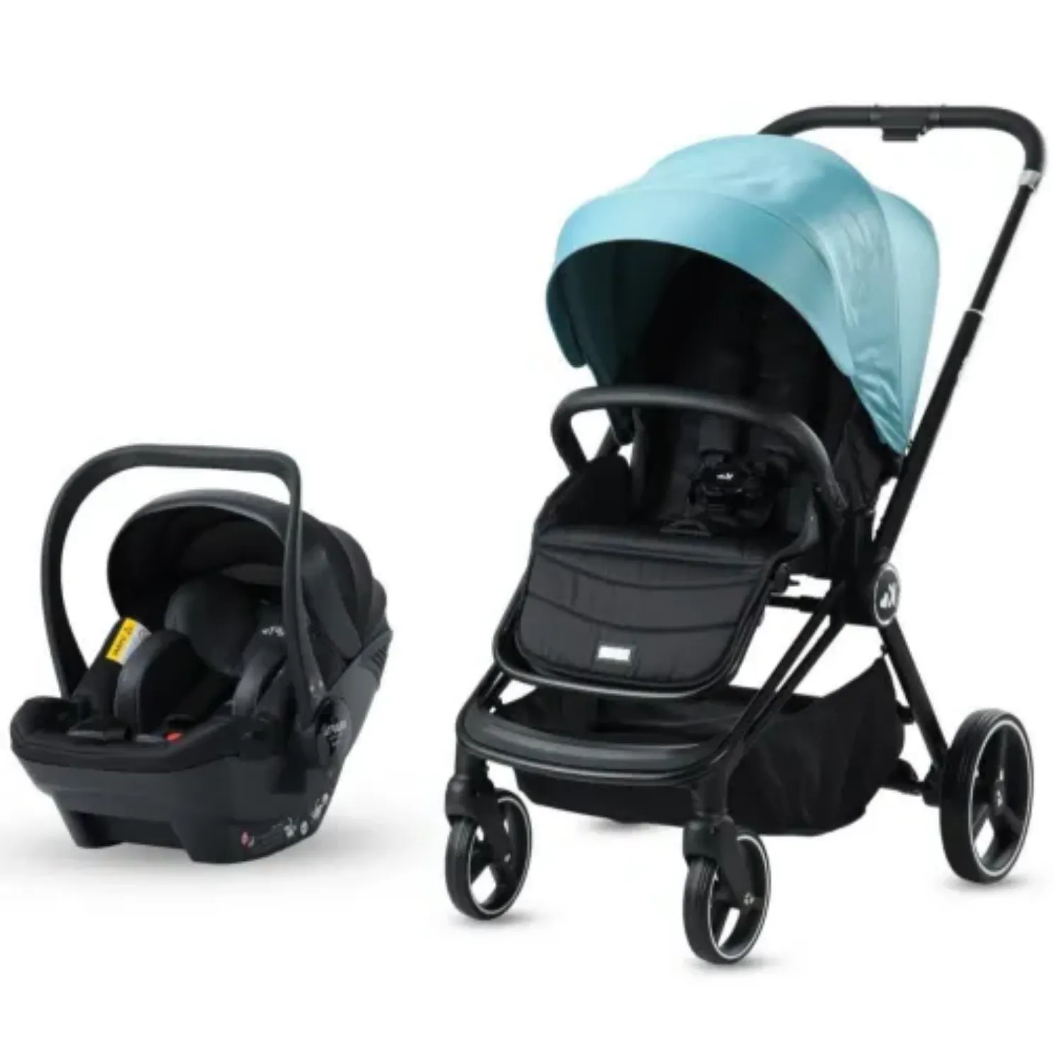Kraft Mika Travel Sistem Bebek Arabası Black Green Kraft Mika Travel Sistem Bebek Arabası Black Green