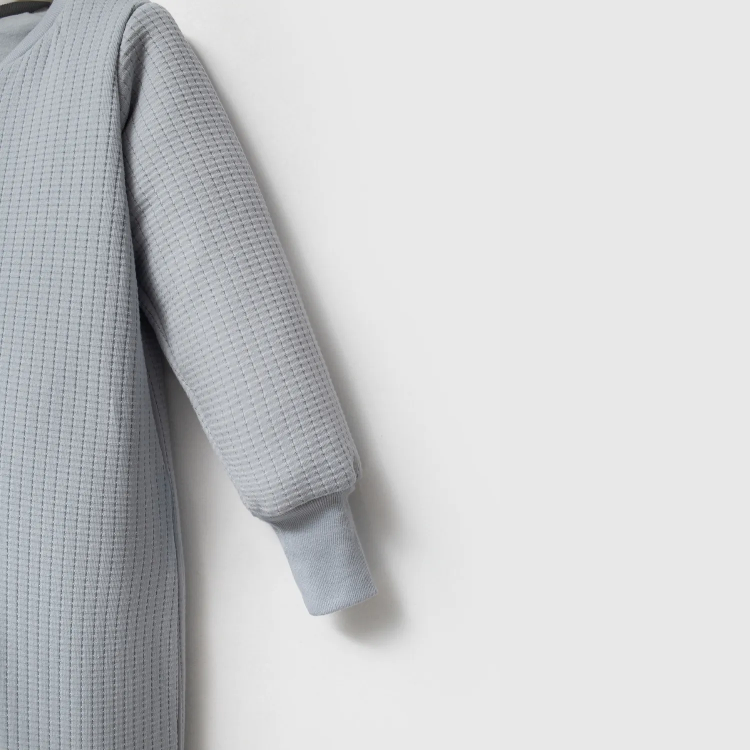 Ella Bonna Uyku Tulumu Çoraplı 2,5 Tog Jakarlı Gri