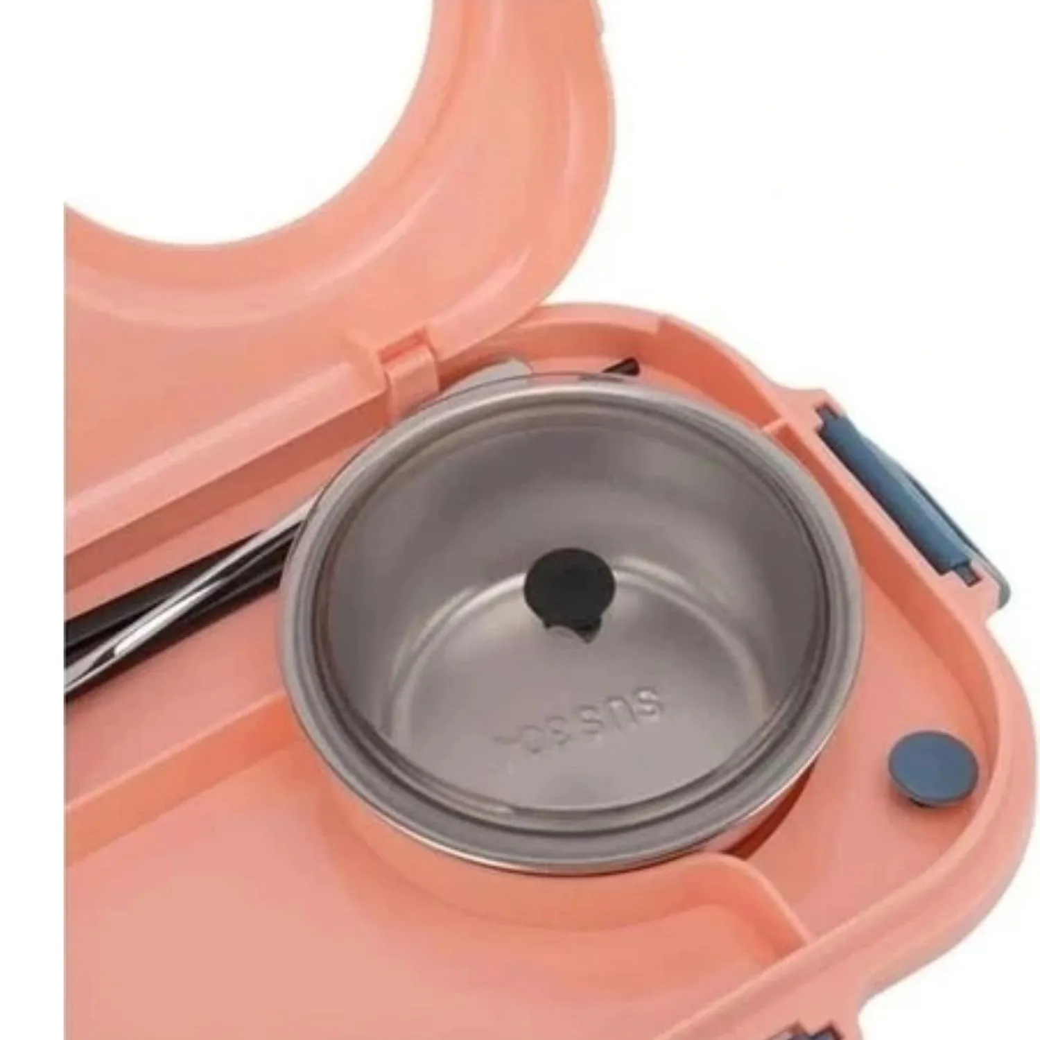 Vagonlife Çelik Beslenme Kabı 900 ml Pembe