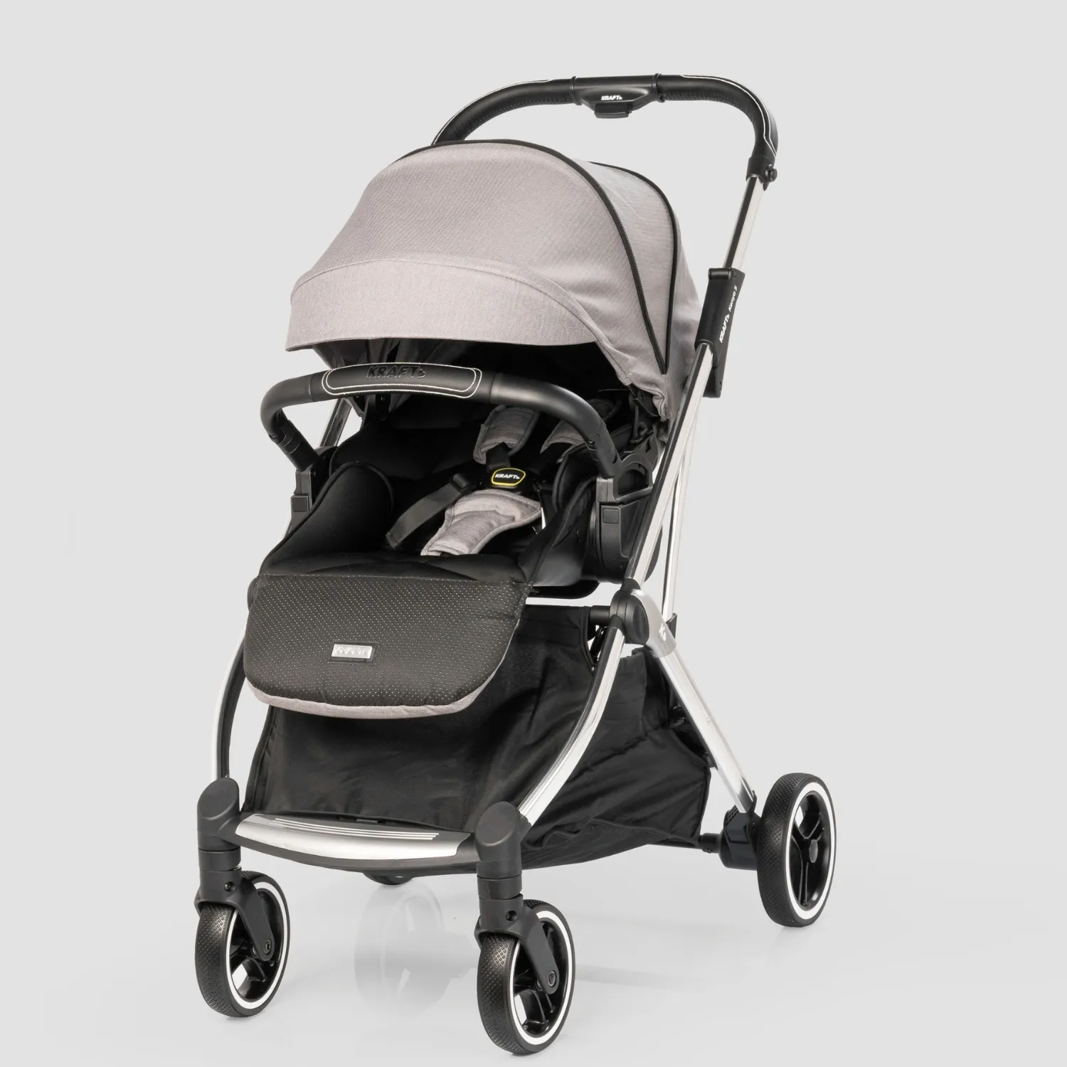 Kraft Kenya S Travel Sistem Bebek Arabası Grey