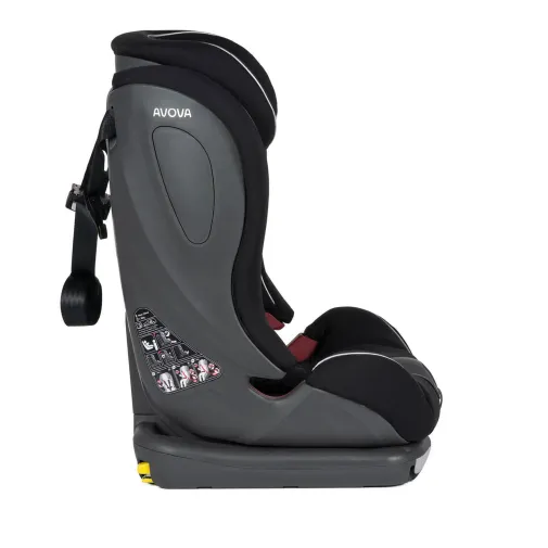Avova Sperling Fix I-Size İsofix Ve Isip Korumalı Çocuğunuzla Birlikte Büyüyen 9-36 Kg Oto Koltuğu Pearl Black