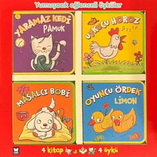 Yumuşacık Eğlenceli Öyküler 4Lü Set