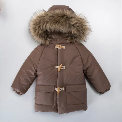 Midimod Erkek Kaban Kahverengi