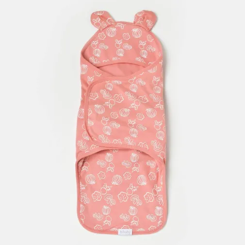 Bibaby Kız Bel Destekli Kundak Winter Is Good Shell Pink