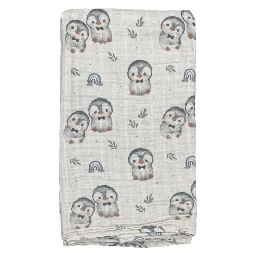 Tiffany Müslin Battaniye Penguin