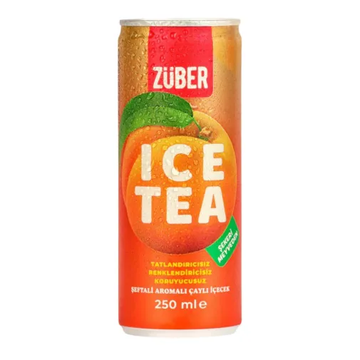 Züber Ice Tea Şeftali Aromalı 250Ml