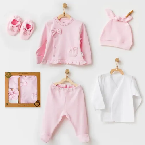 Andy Wawa Kız Hastane Çıkışı 5Li Natura Wawa Organic Pembe