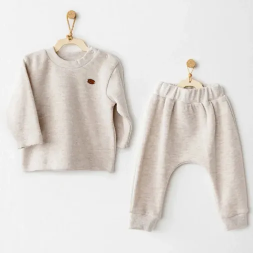 Andy Wawa Erkek 2Li Takım Casual Bej