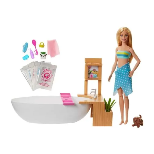 Barbie Wellness Barbienin Spa Günü Oyun Seti