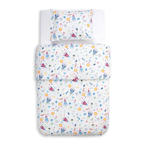 Funna Baby Rocket Nevresim Takımı Mavi