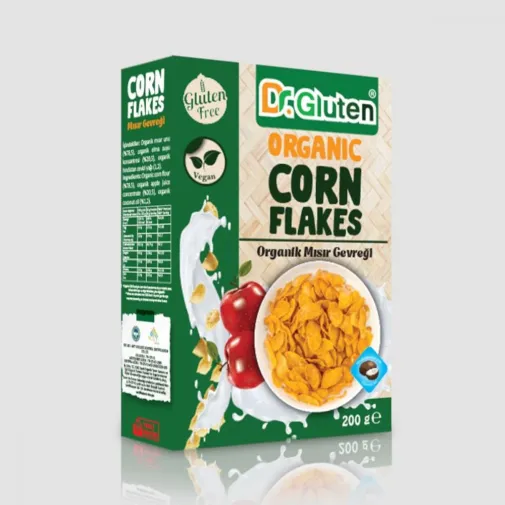 Dr. Gluten Organik Glutensiz Mısır Gevreği 200 Gr