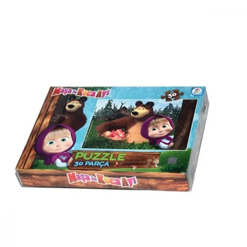 Laço Kids Parça Kutu Puzzle Maşa Koca Ayı 30 Parça