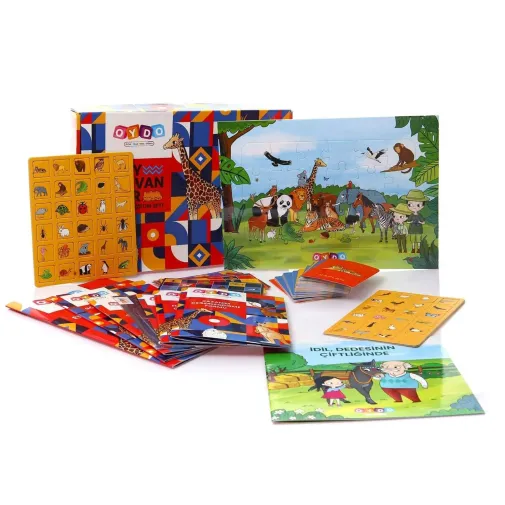 Oydo Hayvanlar Temalı Oyun Seti