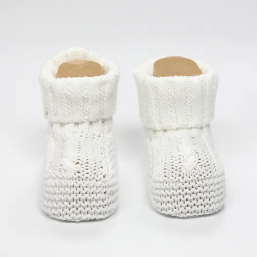 Bistyle Unisex Patik Triko Seperatörlü Ekru