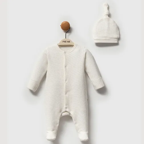 Moi Noi Tulum Waffle Ekru