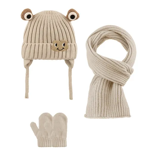 Kitti Eldiven Atkı Bere Takım 0-18 Ay Taş