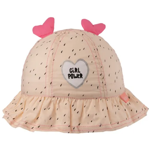 Kitti Kız Bebek Maksi Şapka 1-3Yaş Soft Pembe