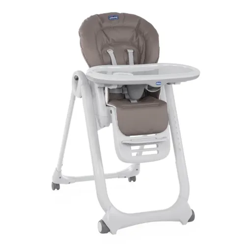 Chicco Polly Magic Fonksiyonel Mama Sandalyesi 5 Noktalı Emniyet Kemerli  Kaymaz Ayaklı 8 Kademeli Yükseklik Ayarlı 6 Ay – 15 Kg Light Brown