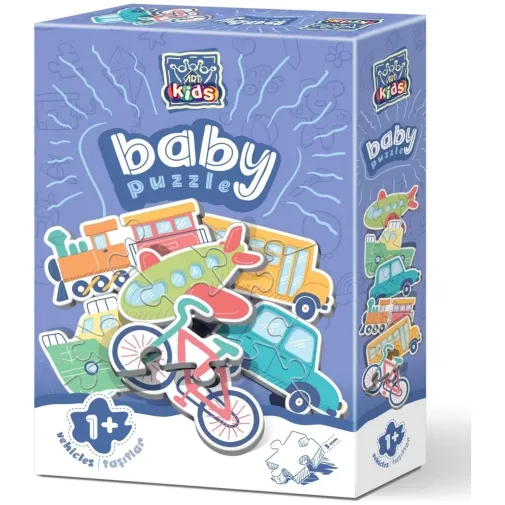 Art Kids Taşıtlar Baby Puzzle 19 Parça