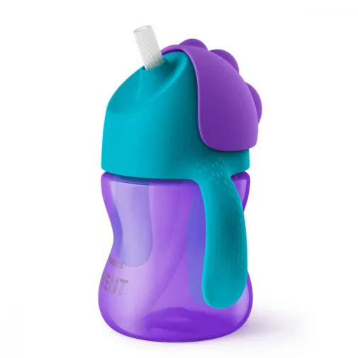 Philips Avent Yeni Desen Pipetli Bardak 200 Ml 9+ Ay Kız Scf796/02 Pembe