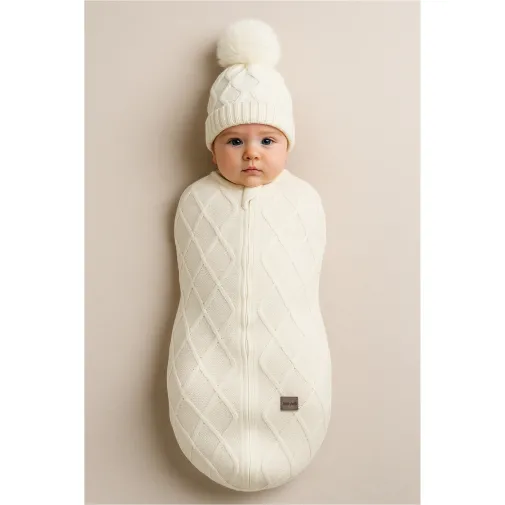 Bistyle Unisex Kundak Triko Ekru