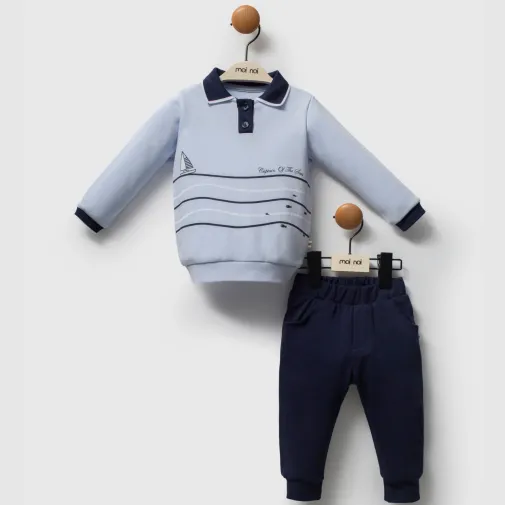 Moi Noi 2Li Takım Captain Mavi