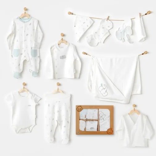 Andy Wawa Organik 10Lu Hastane Çıkışı  The Zoo S Balboa Ekru Unisex Ekru