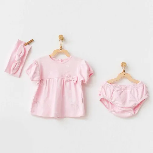 Andy Wawa Kız 3Lü Takım Milly Ballet Pembe