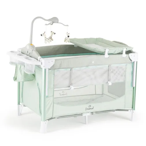 Bagi Dreamcot Anne Yanı  Oyun Parkı 70X100 Cm Green
