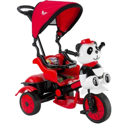 Babyhope Little Panda Lüx  Bisiklet Kırmızı Siyah