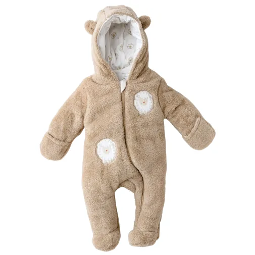 Andy Wawa Erkek Kozmonot Pramsuit Welsoft Tinny S Sheeps Bej