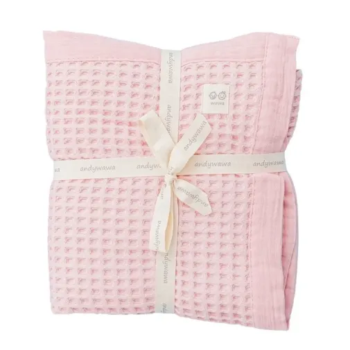 Andy Wawa Unisex Battaniye Pike Baby Home 120X90Cm Pembe