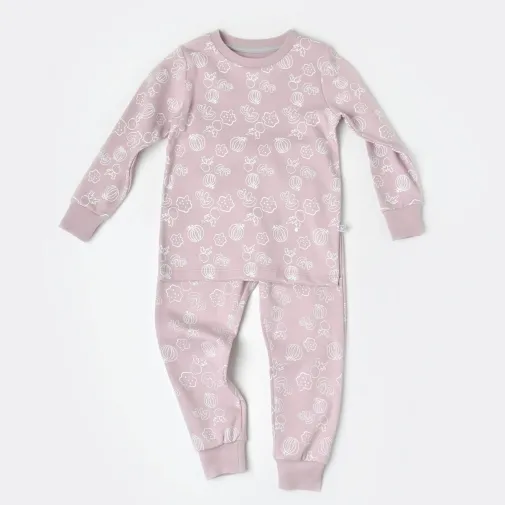 Bibaby Kız Pijama Takımı Winter Is Good Lilac Breeze